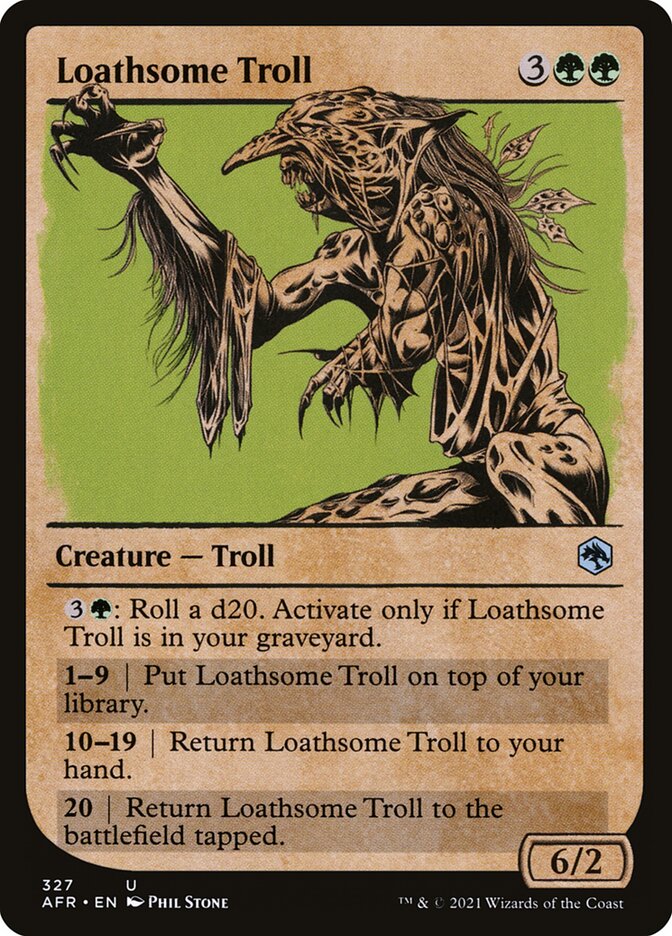 Loathsome Troll (showcase) Loathsome Troll (showcase)