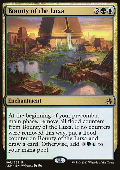 bounty cards mtg Magic the Gathering MTG Bounty of the Luxa (196) Amonkhet LP