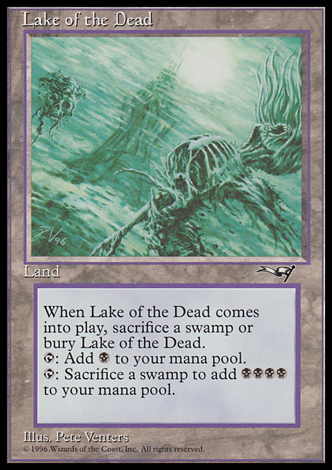 MTG Lake of the Dead ALL 英語版 まあまあ綺麗 MTG Lake of the Dead ALL 英語版 まあまあ綺麗 MTG Lake of the Dead