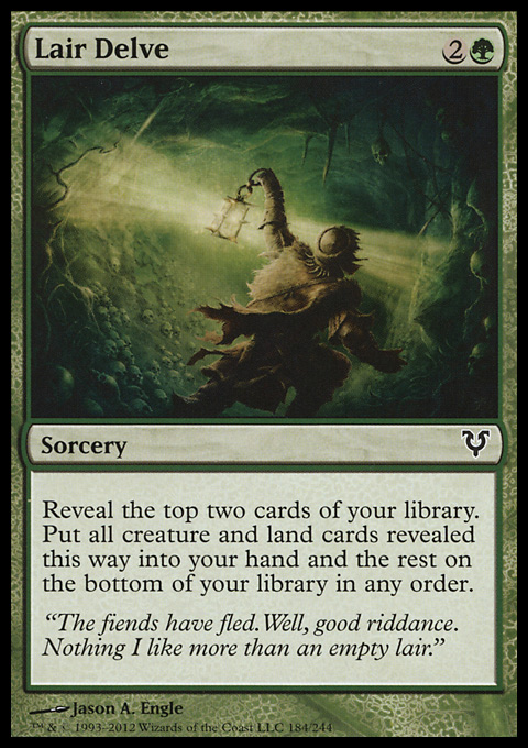 MTG Magic the Gathering Lair Delve (184/252) Avacyn Restored NM | eBay