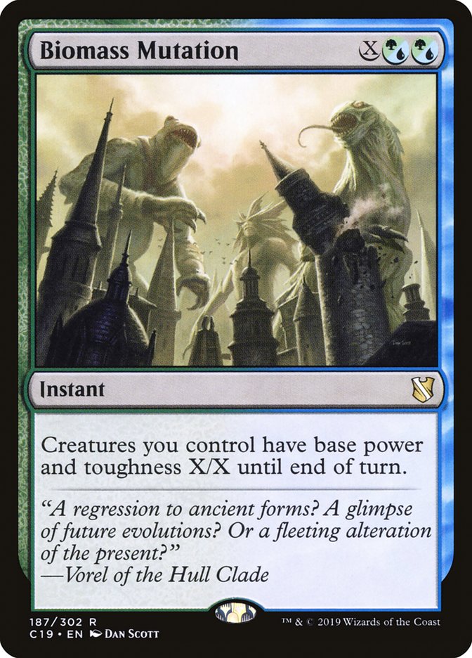 mtg cards with x cost How does Elminster work on X mana spells? : r/magicTCG You may choose new targets for the copy. MTG Magic the Gathering Biomass