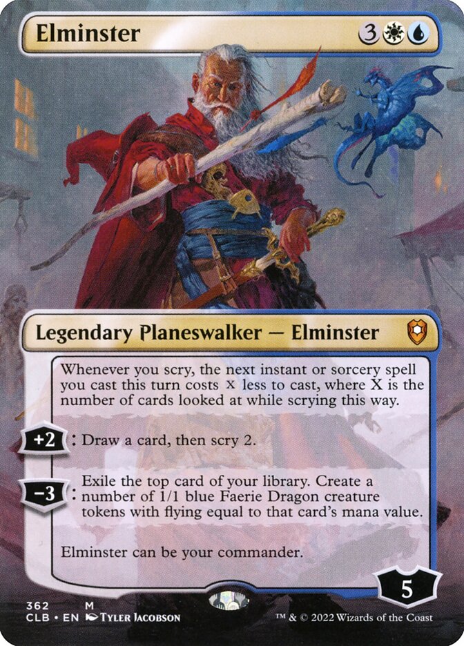 MTG Elminster (362/1080) Commander Legends Battle for Baldur's Gate LP | eBay MTG Elminster (362/1080) Commander Legends Battle for Baldur's Gate LP | eBay