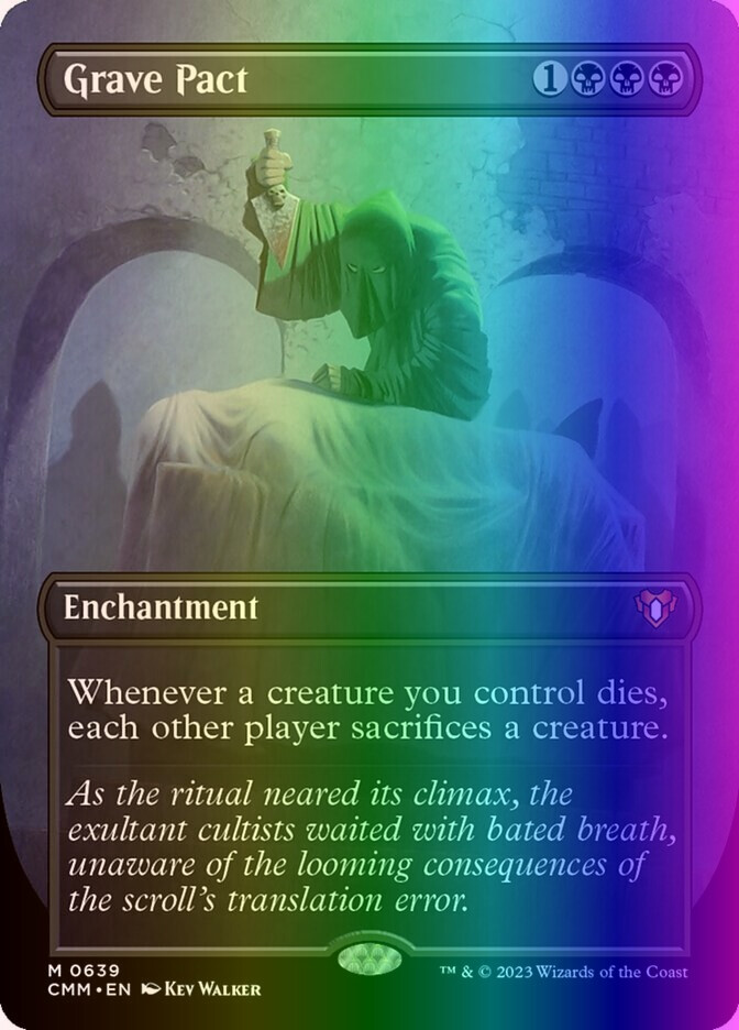 MTG Magic the Gathering Grave Pact (639/1173) Commander