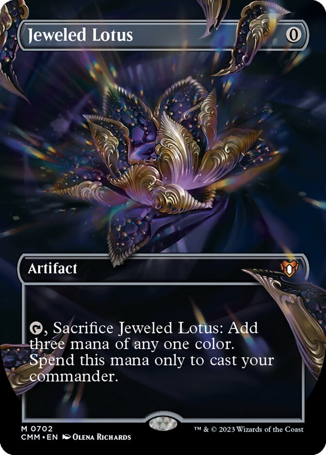 MTG Magic the Gathering Jeweled Lotus (702/1173) Commander