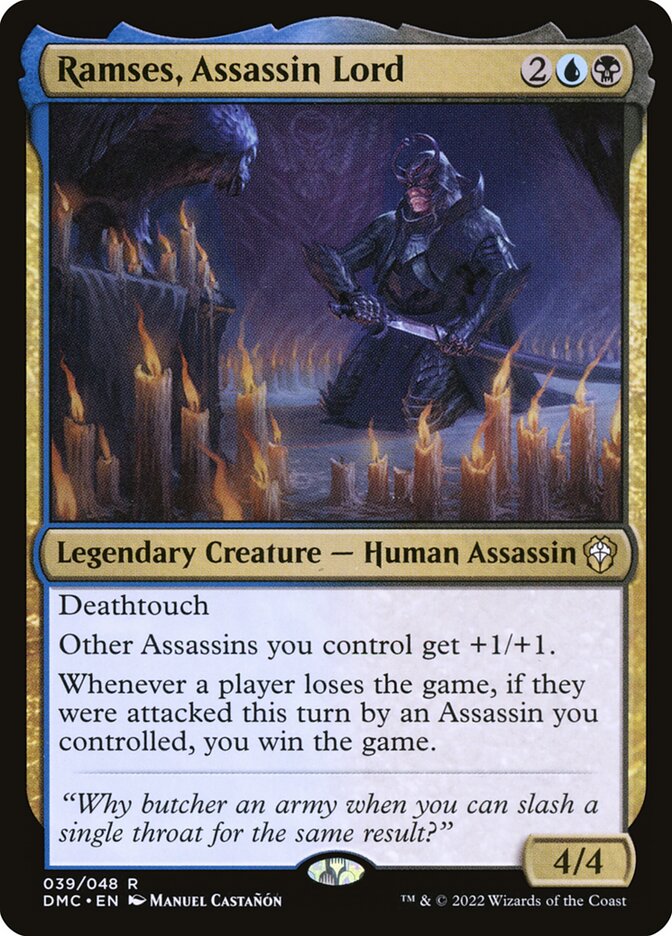 mtg assassin commander deck MTG Commander EDH Deck Ezio Auditore da Firenze 100 Cards Assassin's Creed Custom Deck
