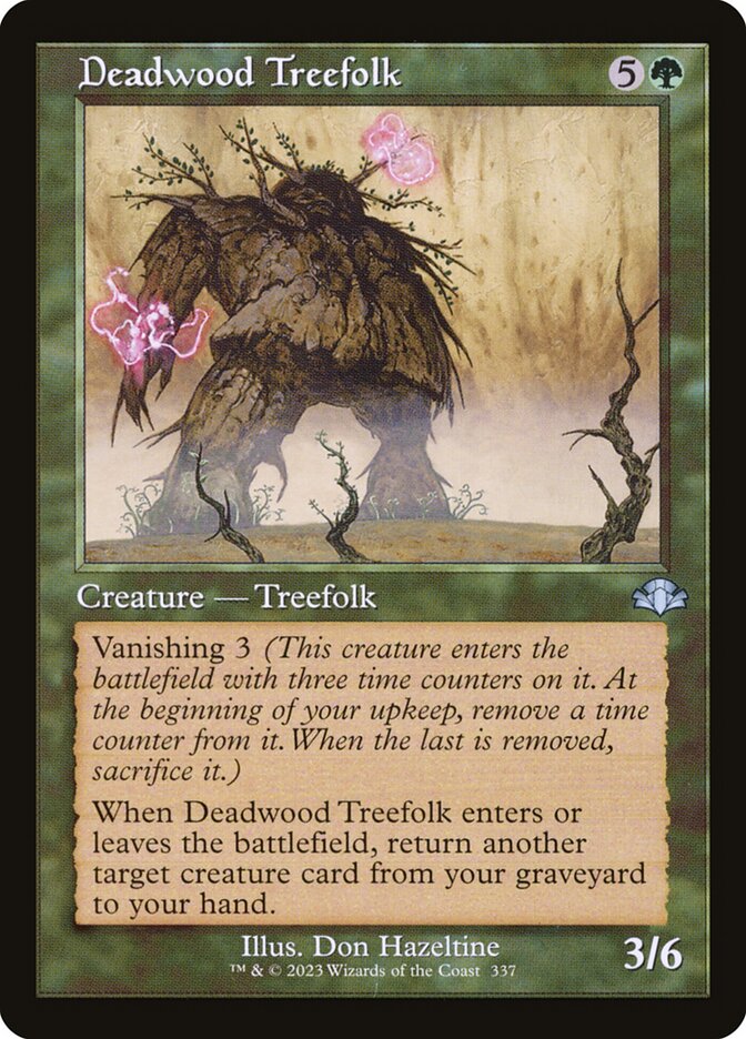 MTG Magic the Gathering Deadwood Treefolk (337/520) Dominaria Remastered NM  | eBay
