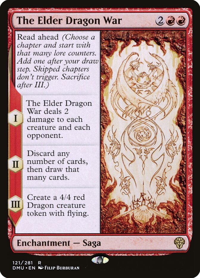 mtg elder dragon cards Ancient Gold (Borderless Alternate Art) [Commander Legends: Bat 7/10 Illustrated by Erol Otus. MtG Commander Legends: Battle For