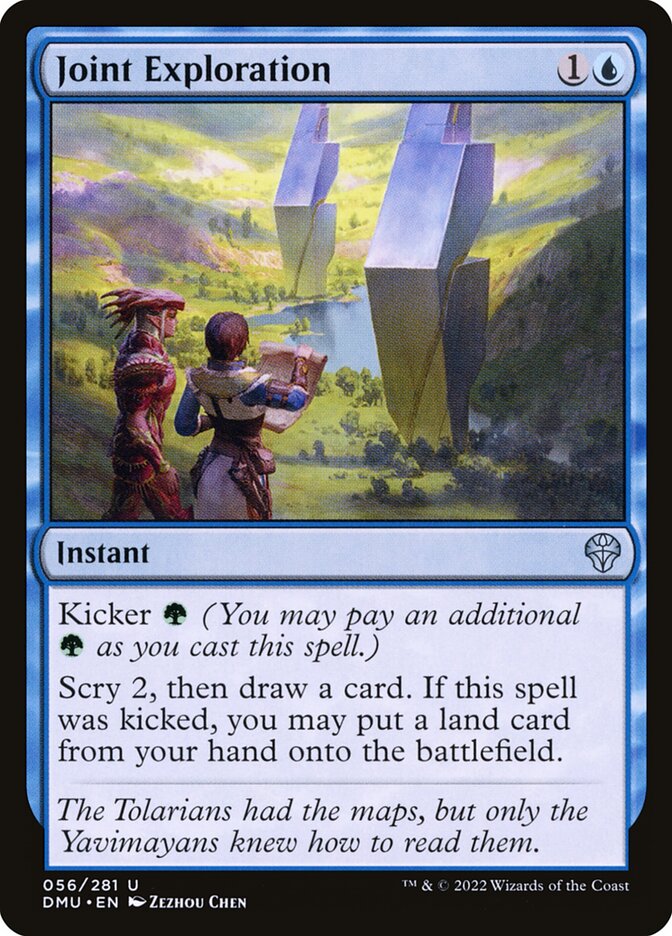 exploration mtg card Exploration - Mark Poole - Embroidered