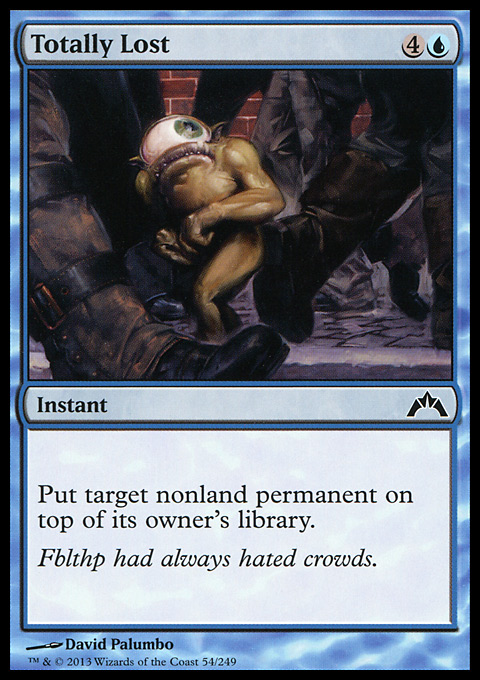 MTG Magic the Gathering Totally Lost (54/257) Gatecrash NM | eBay MTG Magic the Gathering Totally Lost (54/257) Gatecrash NM | eBay