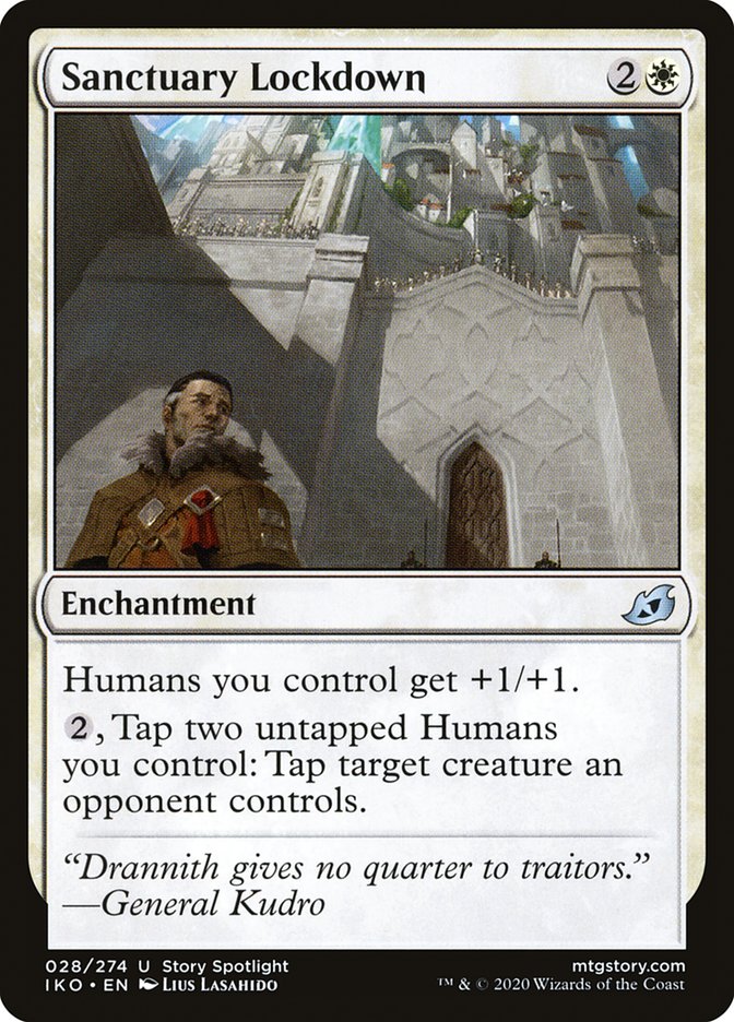 MTG Magic the Gathering Sanctuary Lockdown (28/434) Ikoria Lair of  Behemoths LP