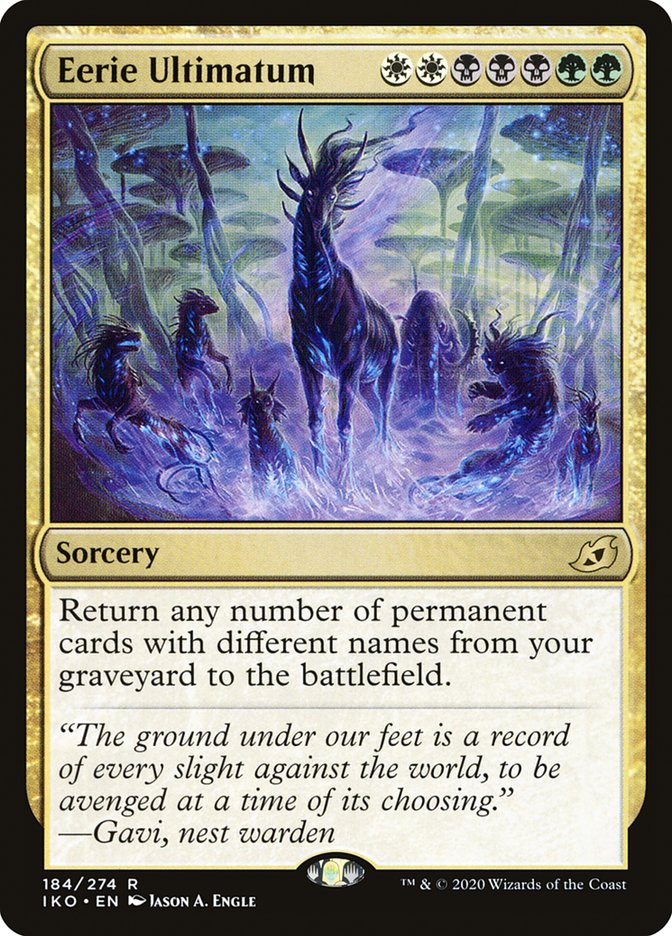eerie mtg cards Altered Art Artifact Rarity Eerie Gravestone (SPM-163) - Marvel's