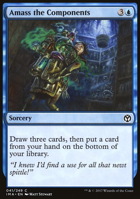 MTG Magic the Gathering Amass the Components (41/256) Iconic Masters NM |  eBay