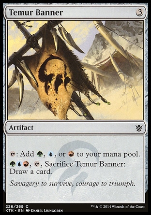 mtg temur cards Magic The Gathering - Ascendancy (207/269) you may draw a card. MtG Khans of Tarkir Rare