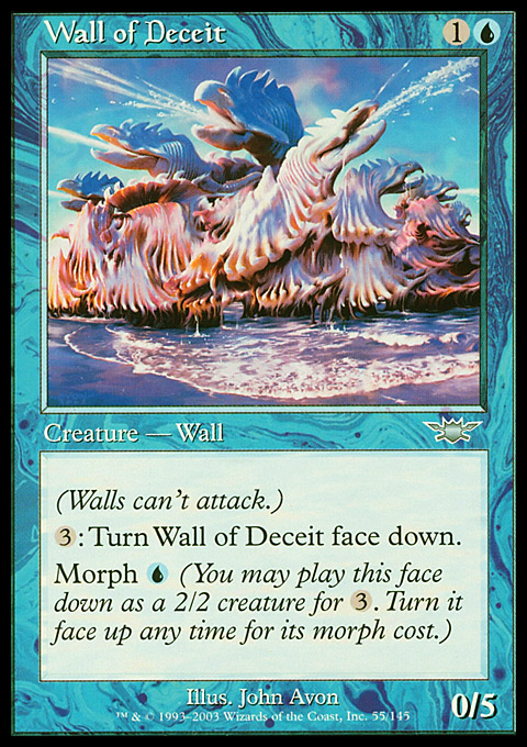 Magic the Gathering MTG Wall of Deceit (55) Legions LP | eBay