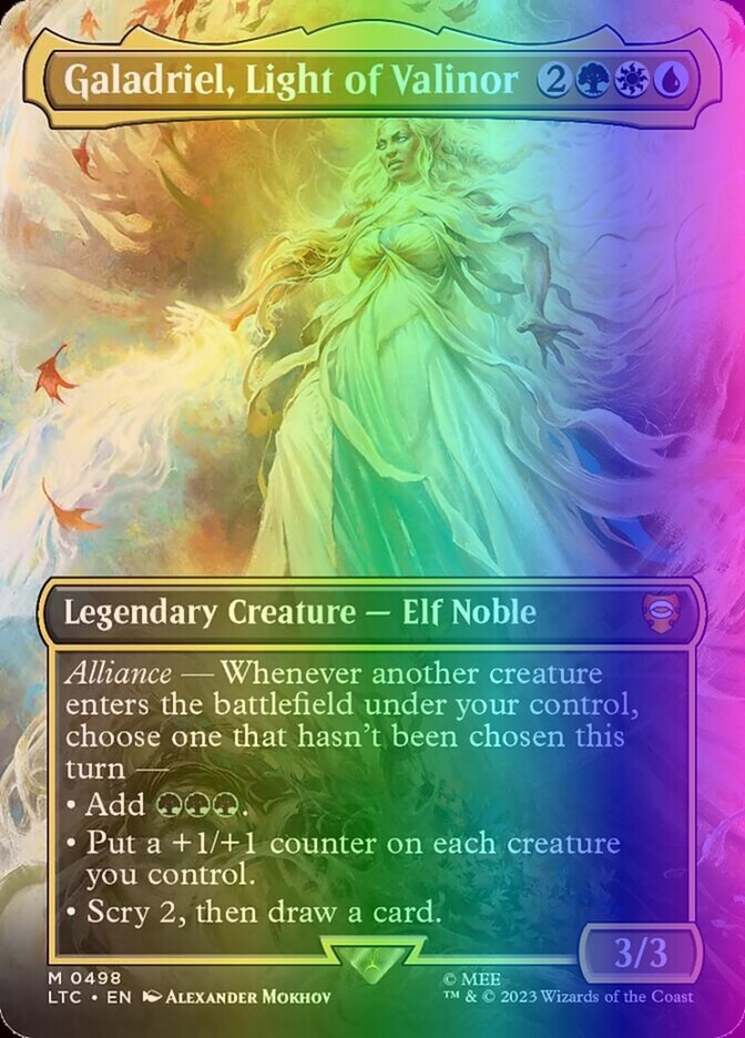 Galadriel, Light of Valinor (498/597) LTC NM FOIL | eBay
