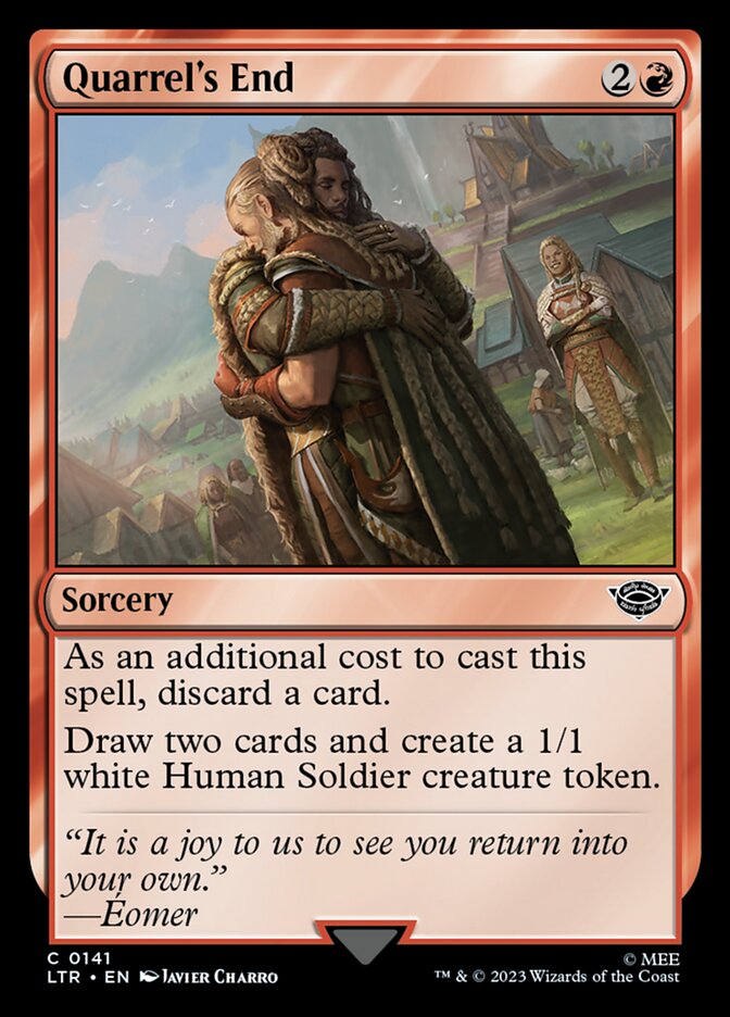 MTG Quarrel's End (141/479) The Lord of the Rings Tales of Middle-earth NM