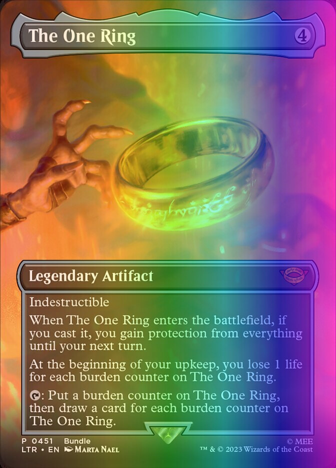 MTG The One Ring (451/511) The Lord of the Rings Tales of Middle