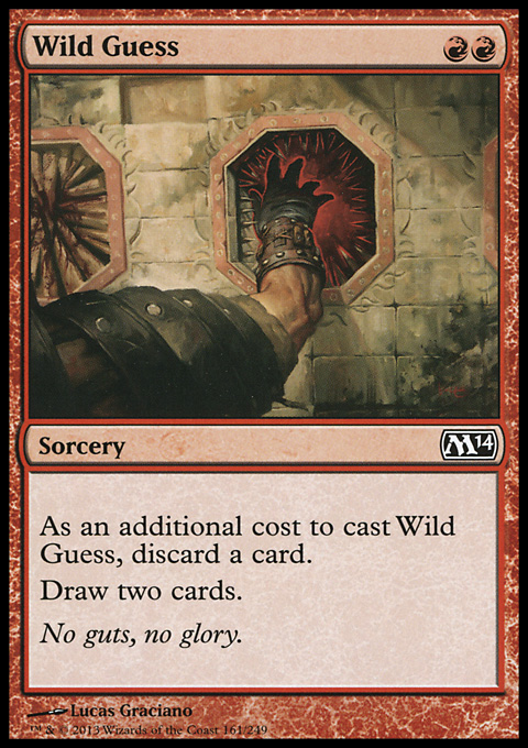 MTG Magic the Gathering Wild Guess (161/262) Magic 2014 LP | eBay MTG Magic the Gathering Wild Guess (161/262) Magic 2014 LP | eBay