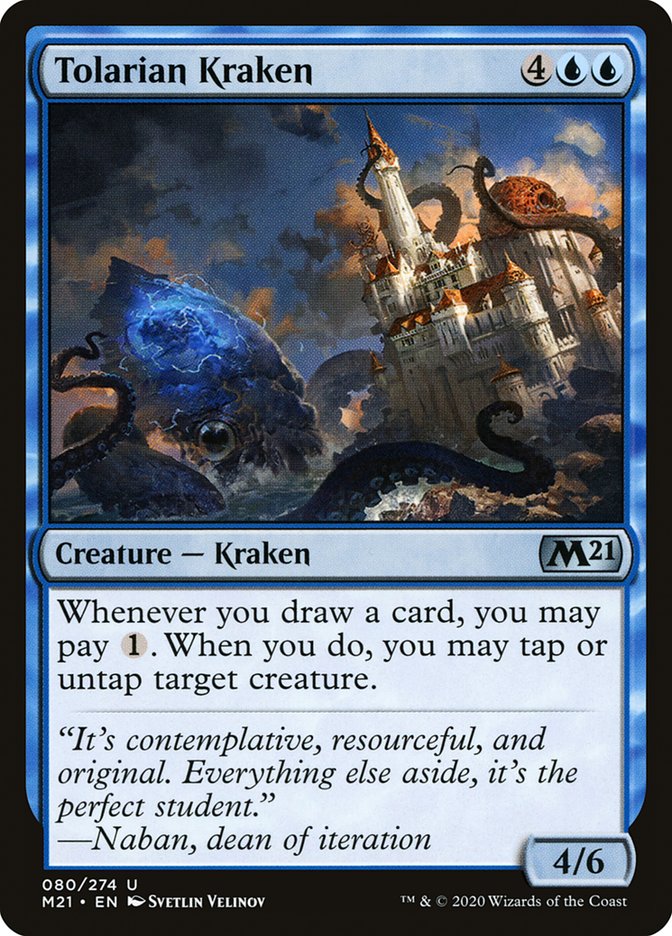 mtg kraken cards Casual decks Return Icebreaker Kraken to its owners hand. Kraken #4 Hexproof TCG Token