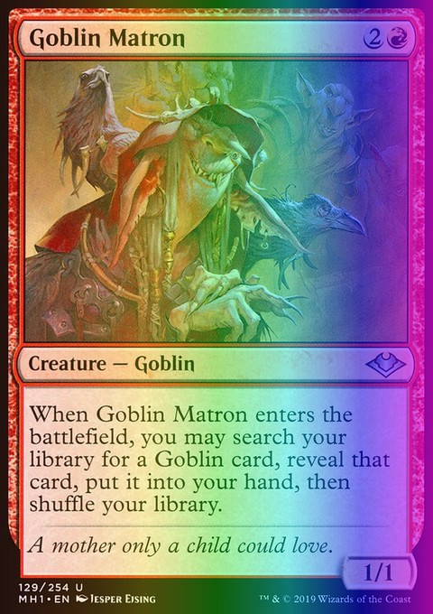 MTG Magic the Gathering Goblin Matron (129/316) Modern