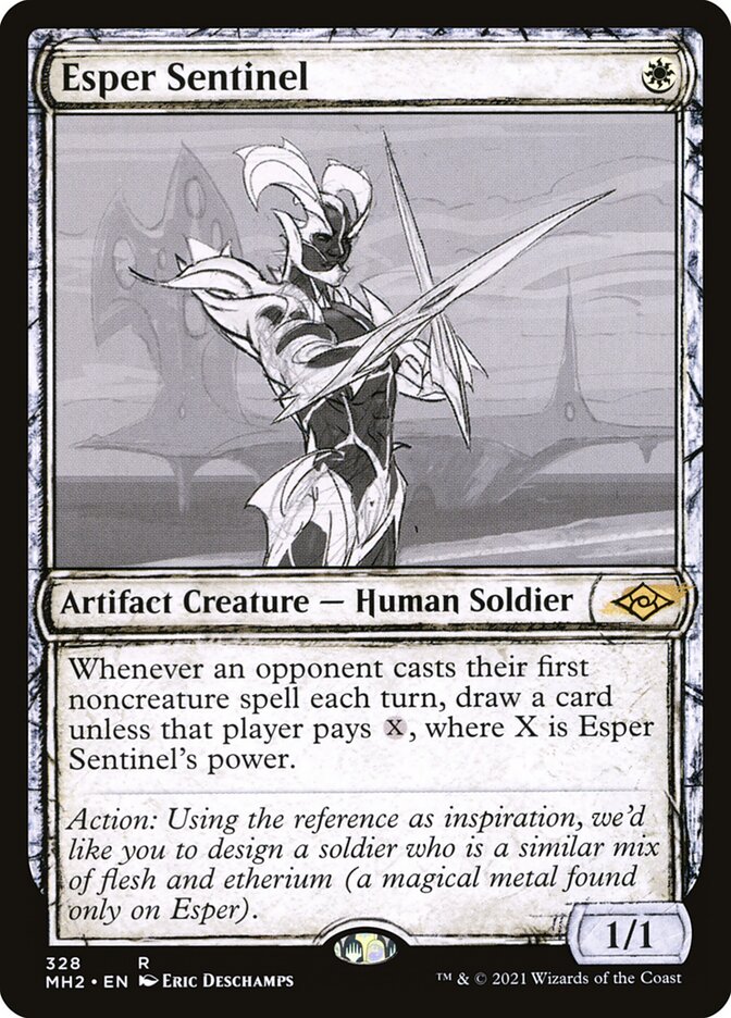 MTG　エスパーの歩哨/Esper Sentinel エスパーの歩哨 (Esper Sentinel) · Modern Horizons 2 (MH2
