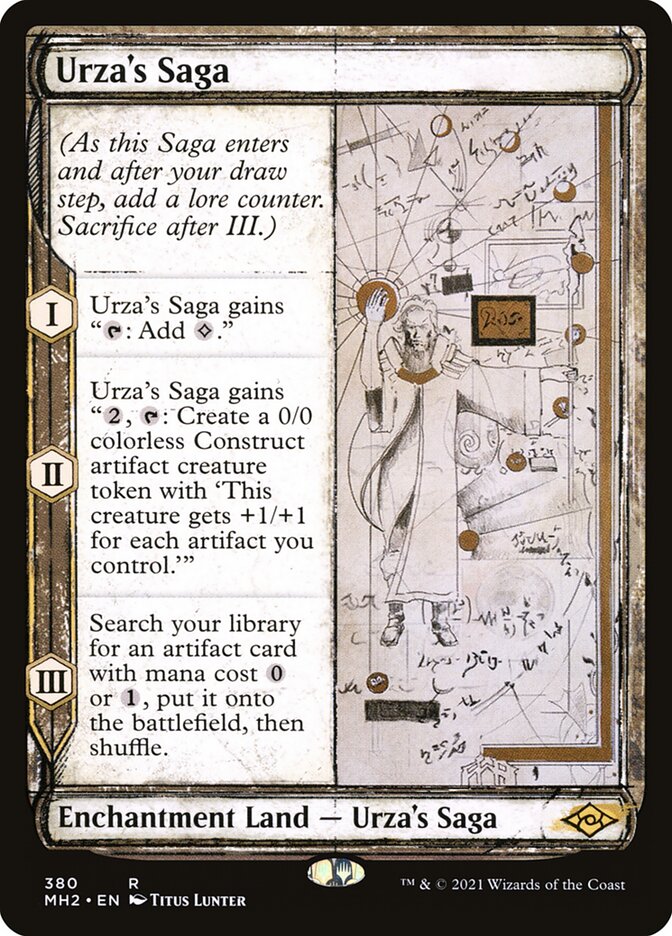 MTG Magic the Gathering Urza's Saga (380/765) Modern Horizons 2 LP