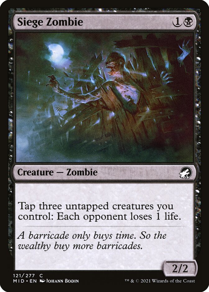 siege cards mtg : How works Invasion of Ikoria / Zilortha, Apex of Ikoria : Battle exile the top card of your library MtG Modern Horizons 3 Common