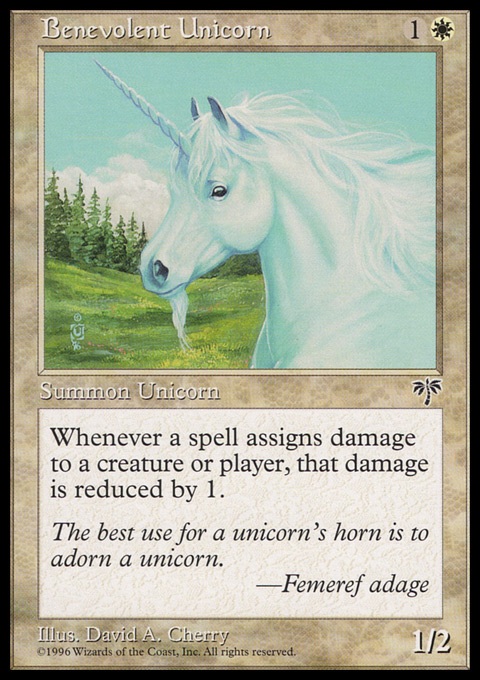 unicorn mtg cards Emiel the Blessed