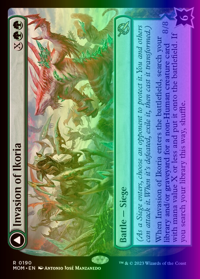 MTG SIMPLIFIED CHINESE ALTERNATE ART INVASION URBORG