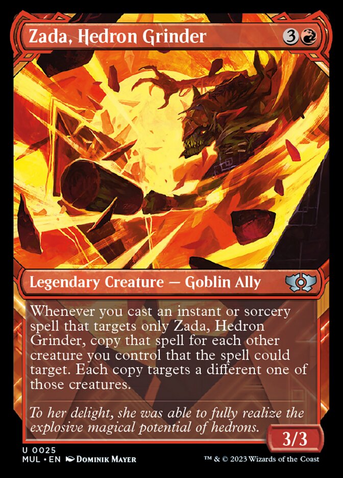 MTG Zada, Hedron Grinder (25/197) March of the Machine Multiverse