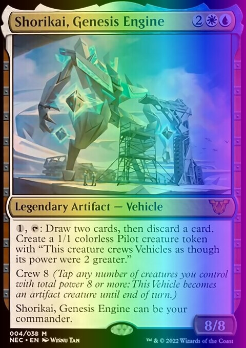 MTG Shorikai, Genesis Engine (4/204) Kamigawa Neon Dynasty