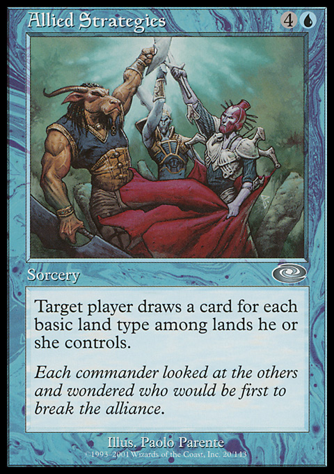Magic the Gathering MTG Allied Strategies (20) Planeshift LP