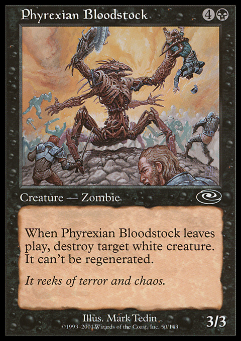 Magic the Gathering MTG Phyrexian Bloodstock (50) Planeshift LP | eBay