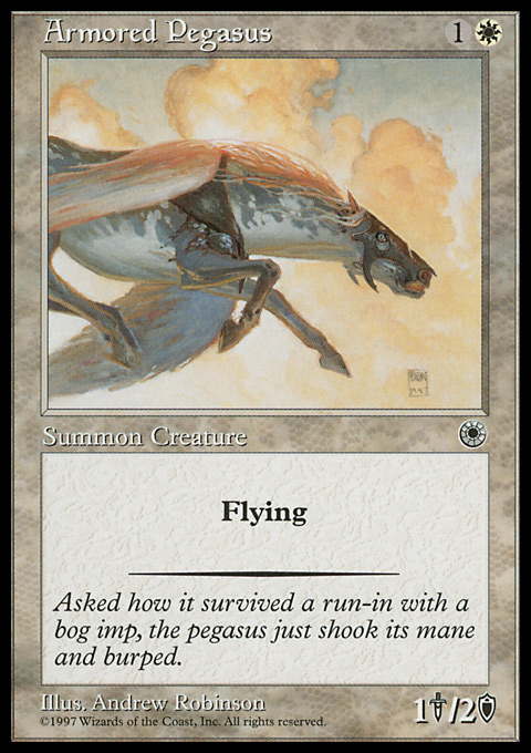 mtg pegasus cards Cavalry Pegasus [Commander 2020] Moderately Played