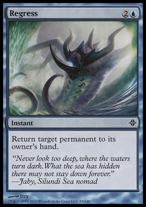 MTG Magic the Gathering Regress (83/255) Rise of the Eldrazi LP