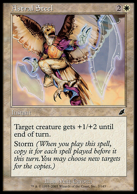 mtg astral cards Magic the Gathering MTG Astral Steel (2) Scourge LP