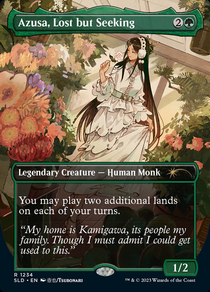 MTG Azusa, Lost but Seeking (1234/1164) Secret Lair Drop