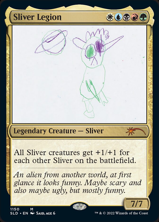 MTG Magic the Gathering Sliver Legion (1150/1164) Secret Lair Drop