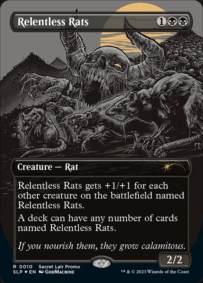 執拗なネズミ　Relentless Rats SLD757 psa10 foil Relentless Rats | eBay