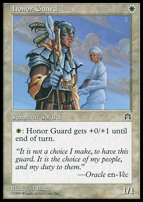 Magic the Gathering MTG Honor Guard (7) Stronghold LP | eBay