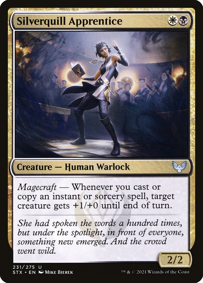 silverquill cards mtg Magic: The Gathering Secrets Of Strixhaven Commander Deck 2/2 Watermark Magic: The Gathering Secrets of