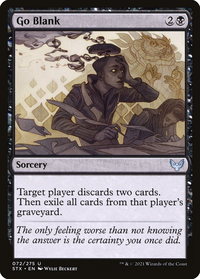 blank mtg card {Blank Card}