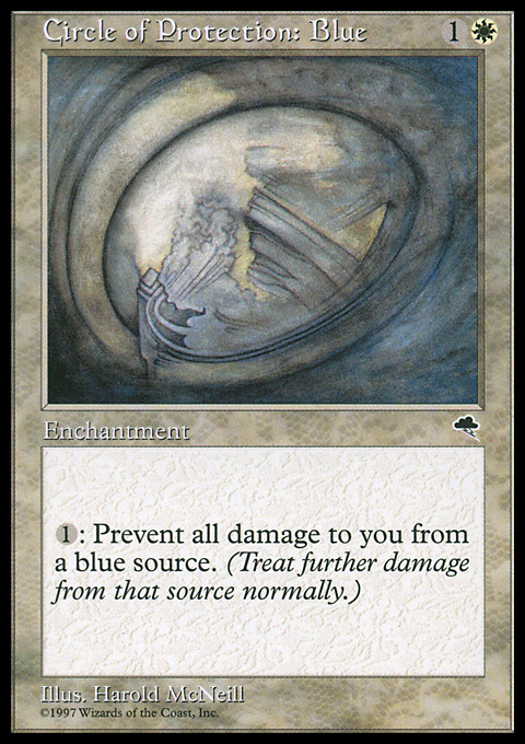 mtg blue protection cards Circle of Protection: [Ice Age]  The Nerdporium Rules Text: protection, from, 372