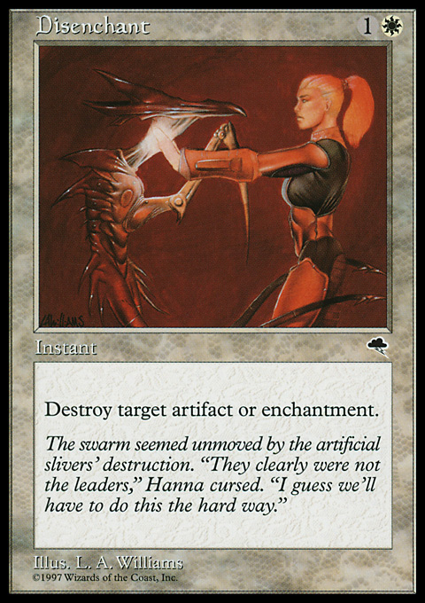 Magic the Gathering MTG Disenchant (16) Tempest LP | eBay