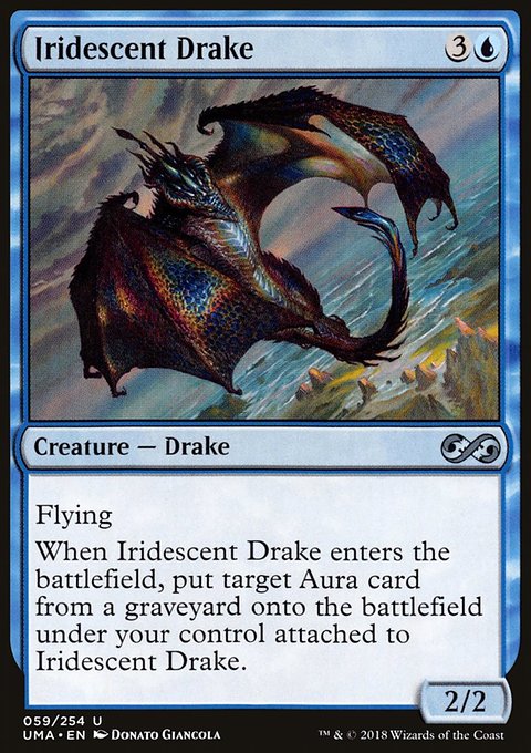 mtg drake cards Gilded or hanging from a cliff by his bare hands Gilded Drake | Urza's Saga
