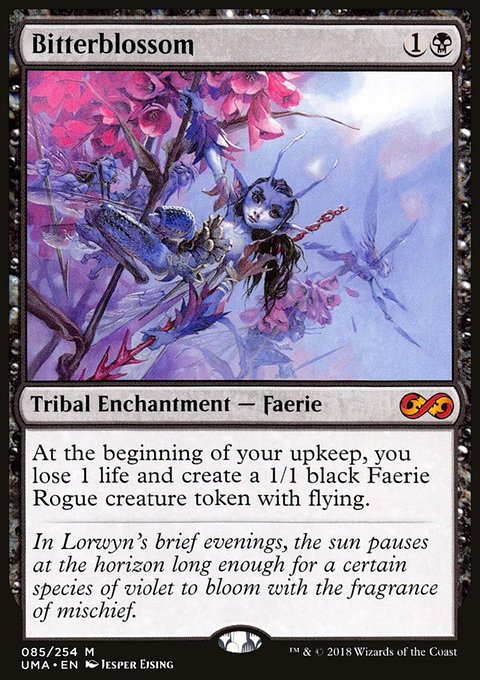 Magic the Gathering Ultimate Masters Mythic Rare Bitterblossom #85