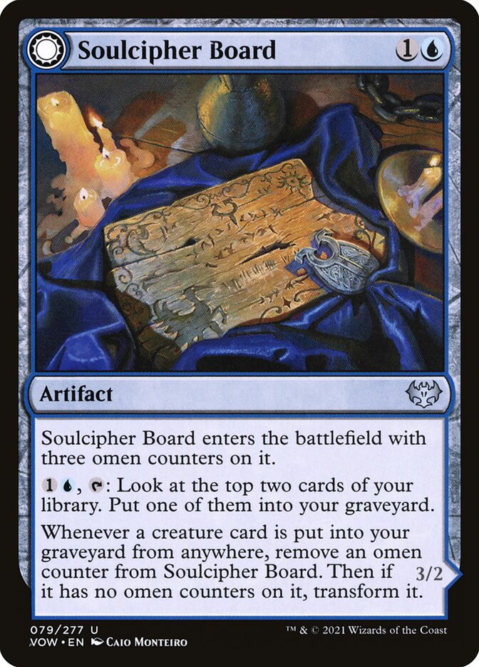 MTG Magic the Gathering Soulcipher Board (79/596) Innistrad Crimson Vow LP  | eBay