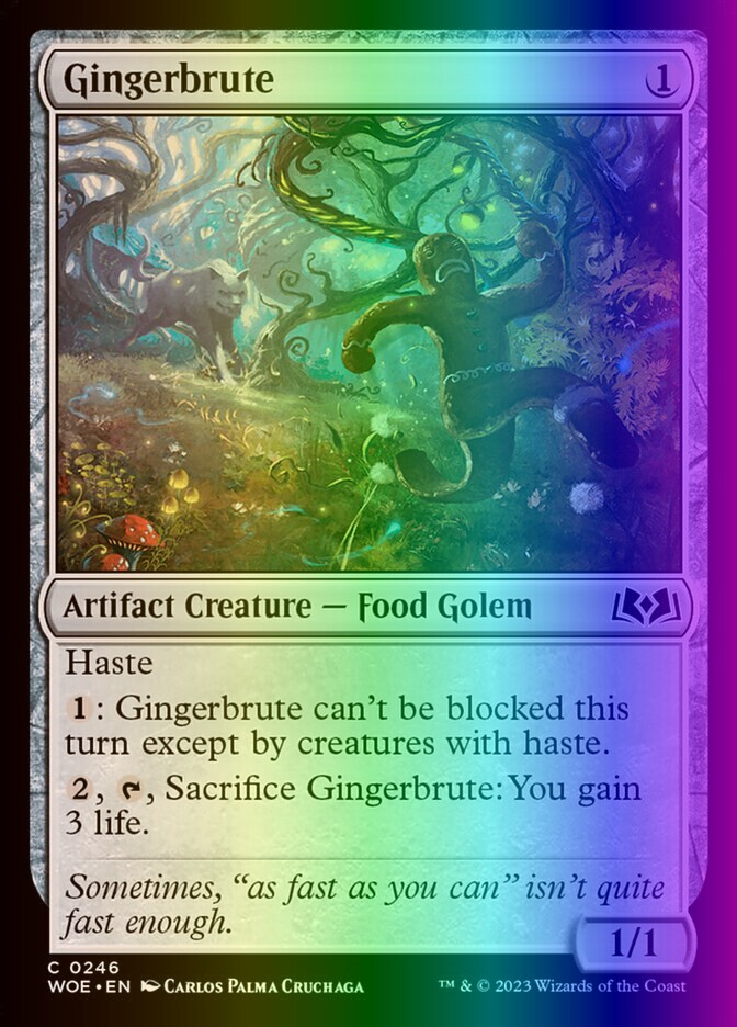 MTG Magic the Gathering Gingerbrute (246/475) Wilds of Eldraine LP
