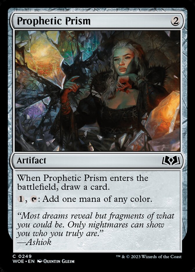 MTG Magic the Gathering Prophetic Prism (249/475) Wilds of Eldraine LP