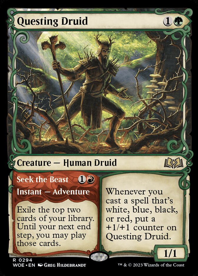MTG Magic the Gathering Questing Druid (294/475) Wilds of Eldraine LP | eBay MTG Magic the Gathering Questing Druid (294/475) Wilds of Eldraine LP | eBay